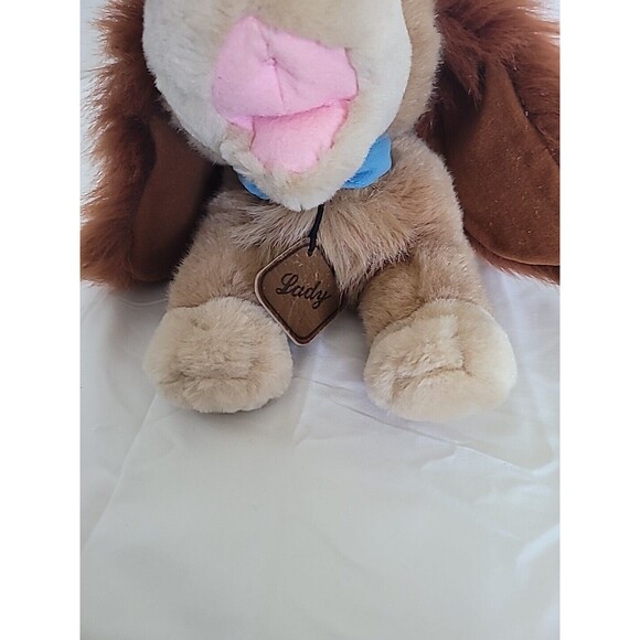 Lady and the Tramp Dog Plush 11" Disney Dog Character Walt Disney Stuffed Animal - Picture 4 of 16